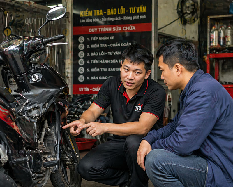 Quy trình tiếp nhận, xử lý xe chuyên nghiệp – Vì sao nhiều thợ giỏi vẫn mất khách?