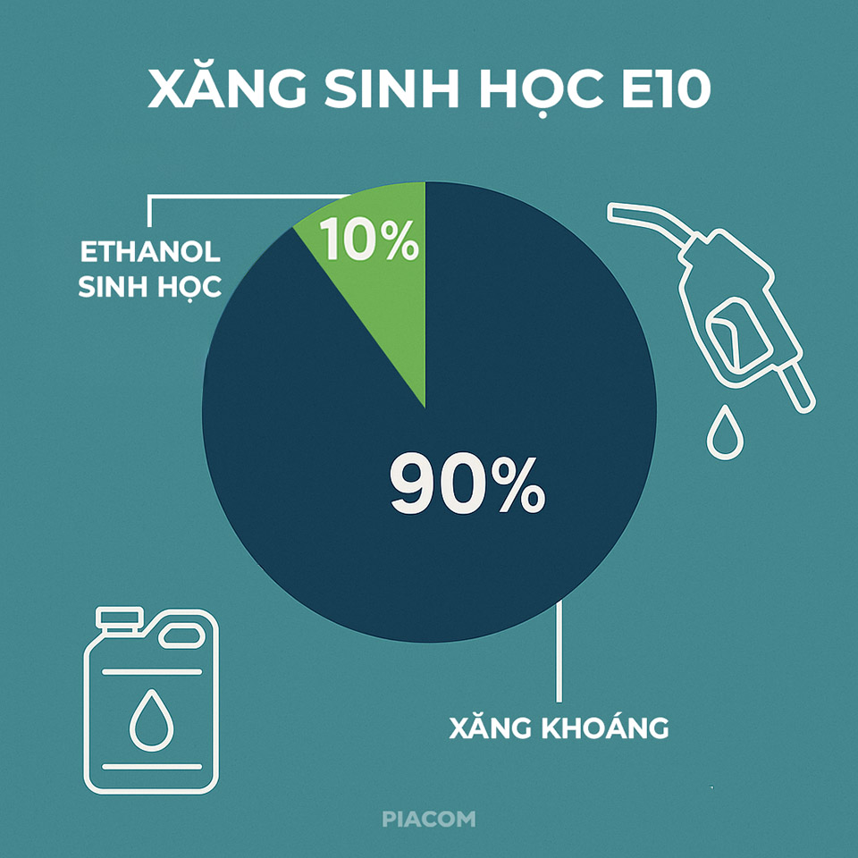 Thành phần chính của xăng E10