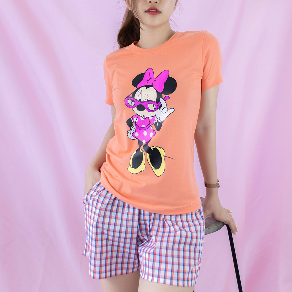 Bộ ngắn BG Mickey BG005 - Cam