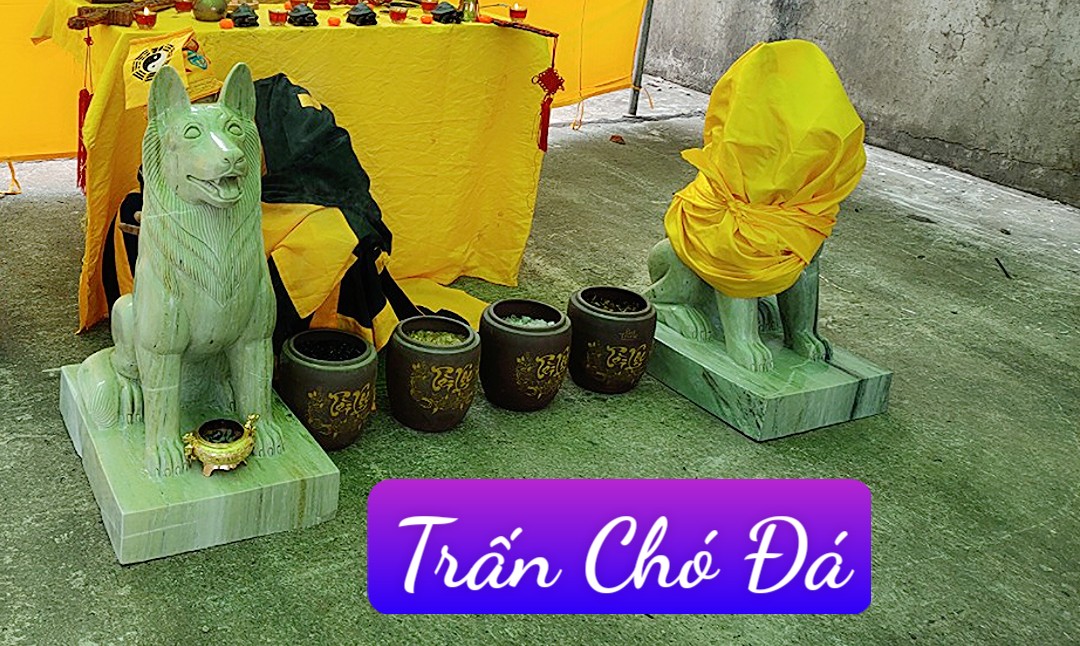 Chó đá- Linh vật Phong Thủy trấn trạch hiệu quả cho ngôi nhà của bạn