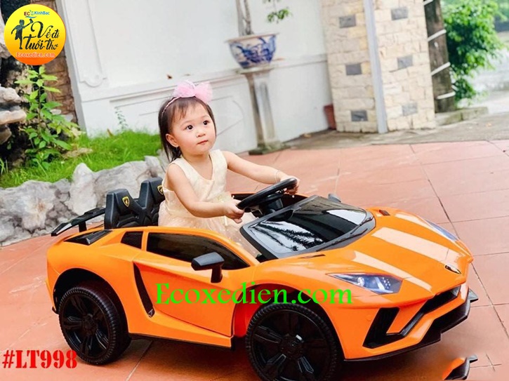 Xe ô tô điện trẻ em Lamborghini LT - 998 kiểu dáng thể thao, có điều khiển từ xa