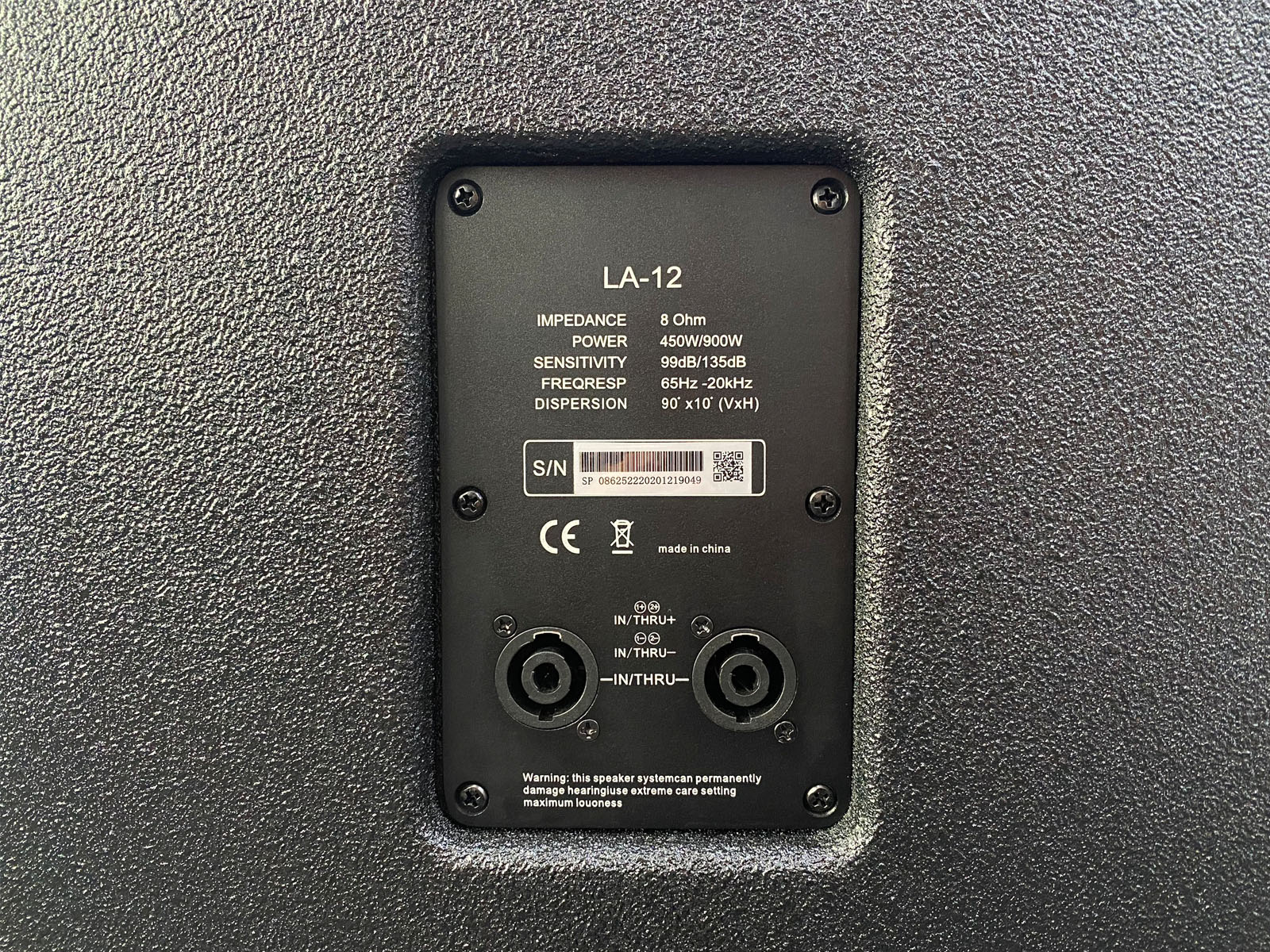 LOA LINE ARRAY LX ACOUSTIC LA12