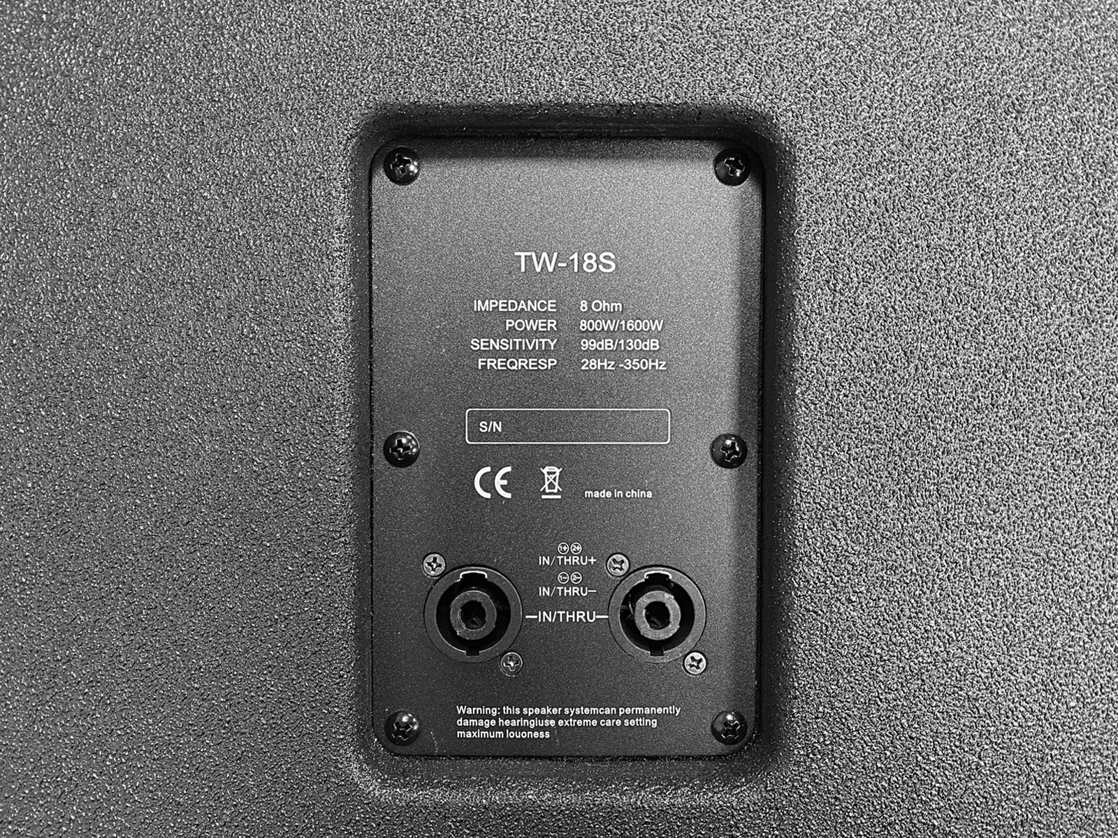 SUBWOOFER LX ACOUSTIC TW18S