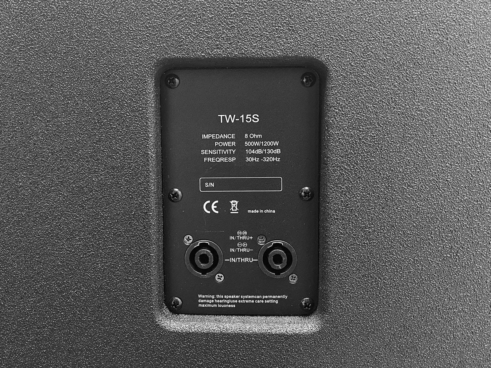 SUBWOOFER LX ACOUSTIC TW15S