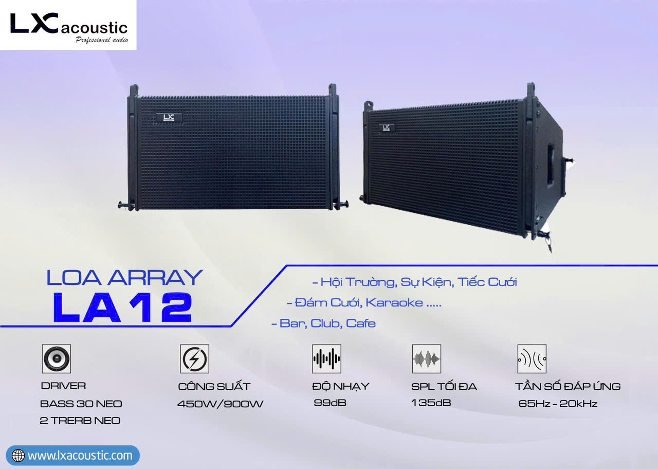 LOA LINE ARRAY LX ACOUSTIC LA12