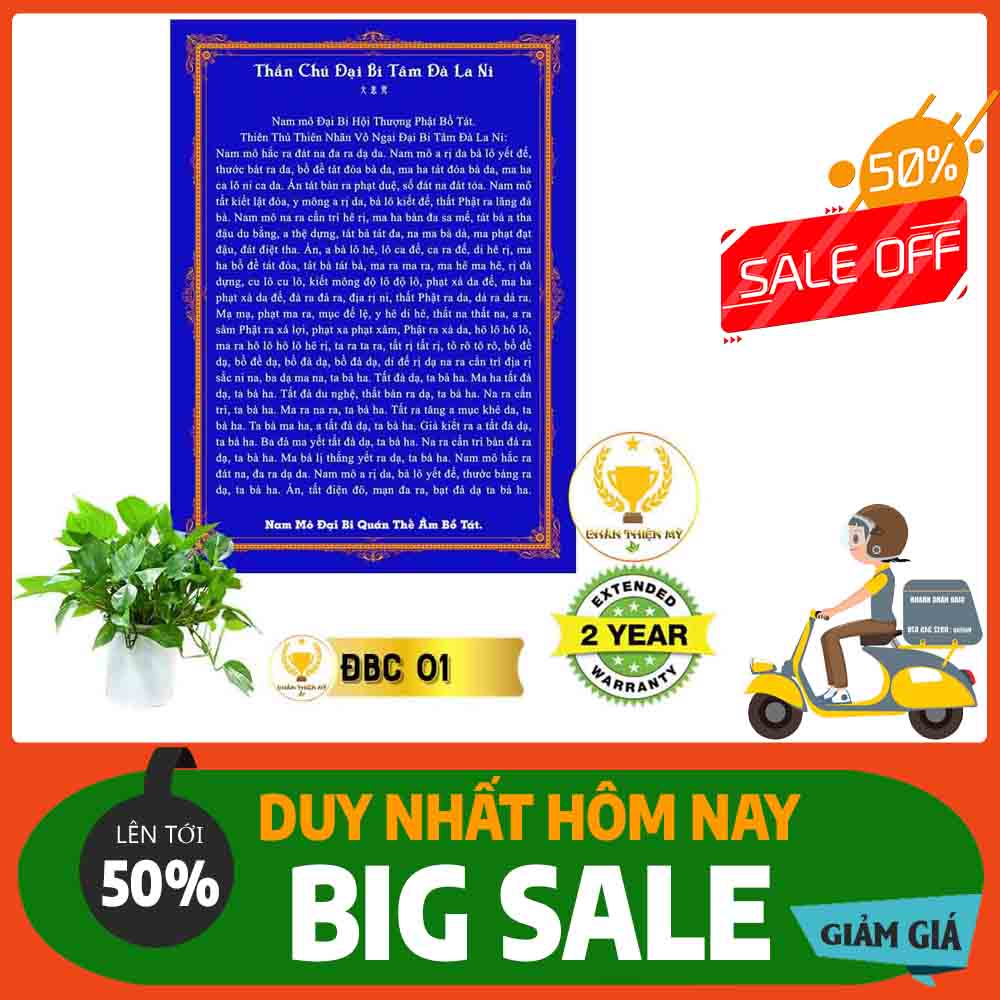 Tranh Chú Đại Bi MS 01