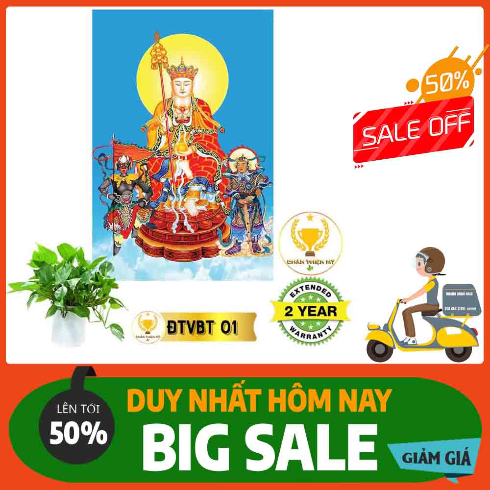 Tranh Địa Tạng Vương Bồ Tát