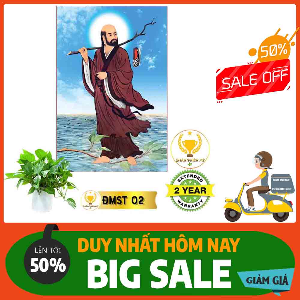 Tranh Đạt Ma Sư Tổ MS 02