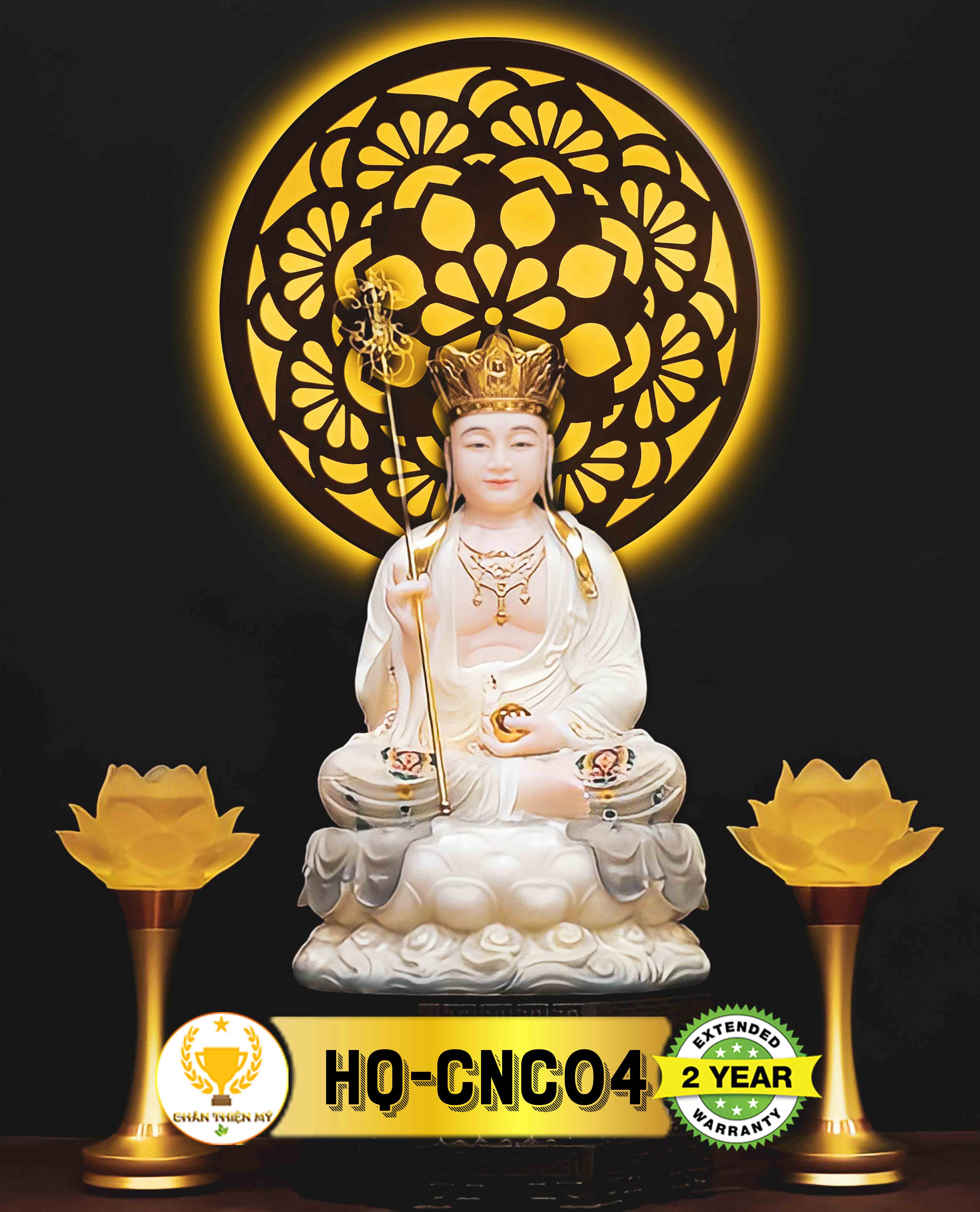 Đèn thờ hào quang CNC MS 04