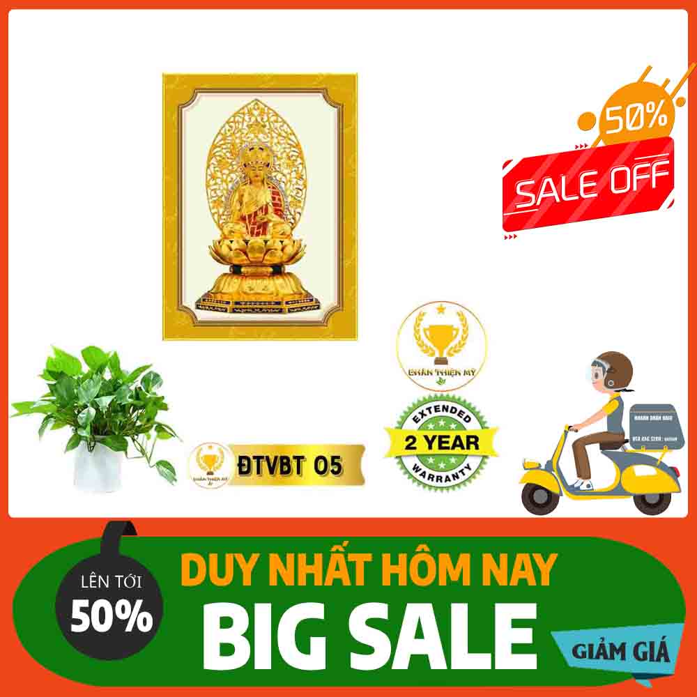 Tranh Địa Tạng Vương Bồ Tát MS 05