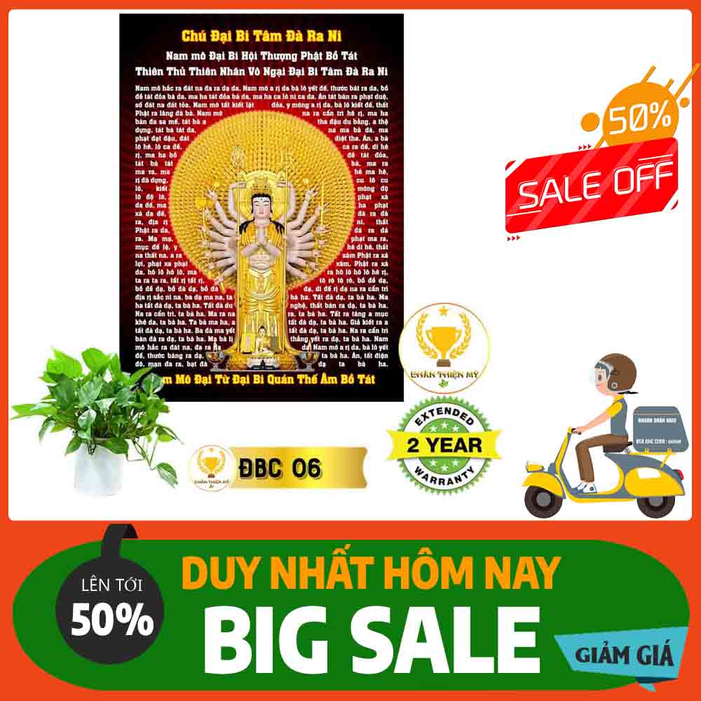 Tranh Chú Đại Bi MS 06