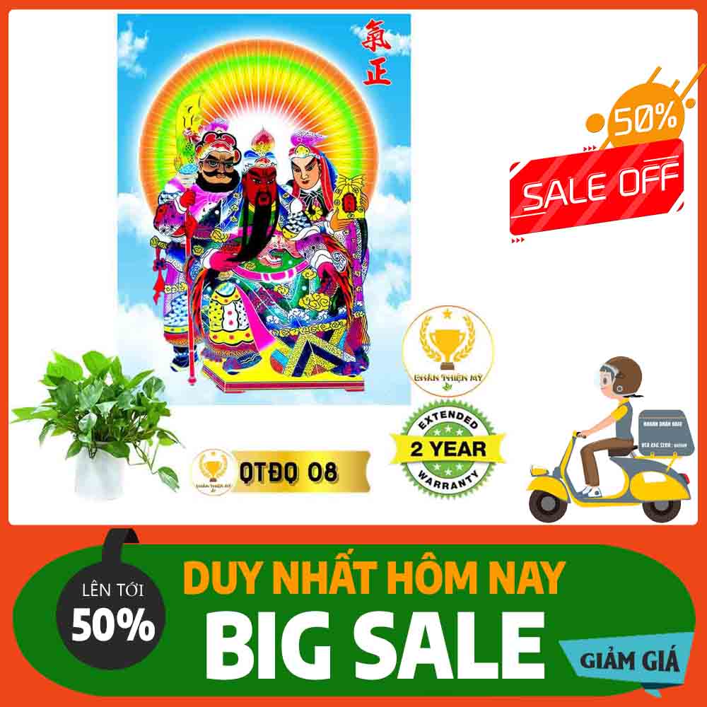 Tranh Quan Thánh Đế Quân MS 08