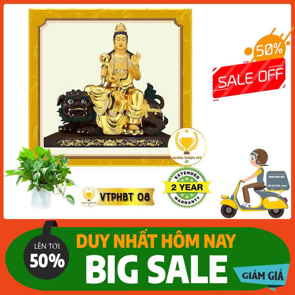 Tranh Văn Thù Sư Lợi Bồ Tát MS 08