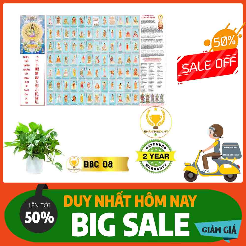 Tranh Chú Đại Bi MS 08