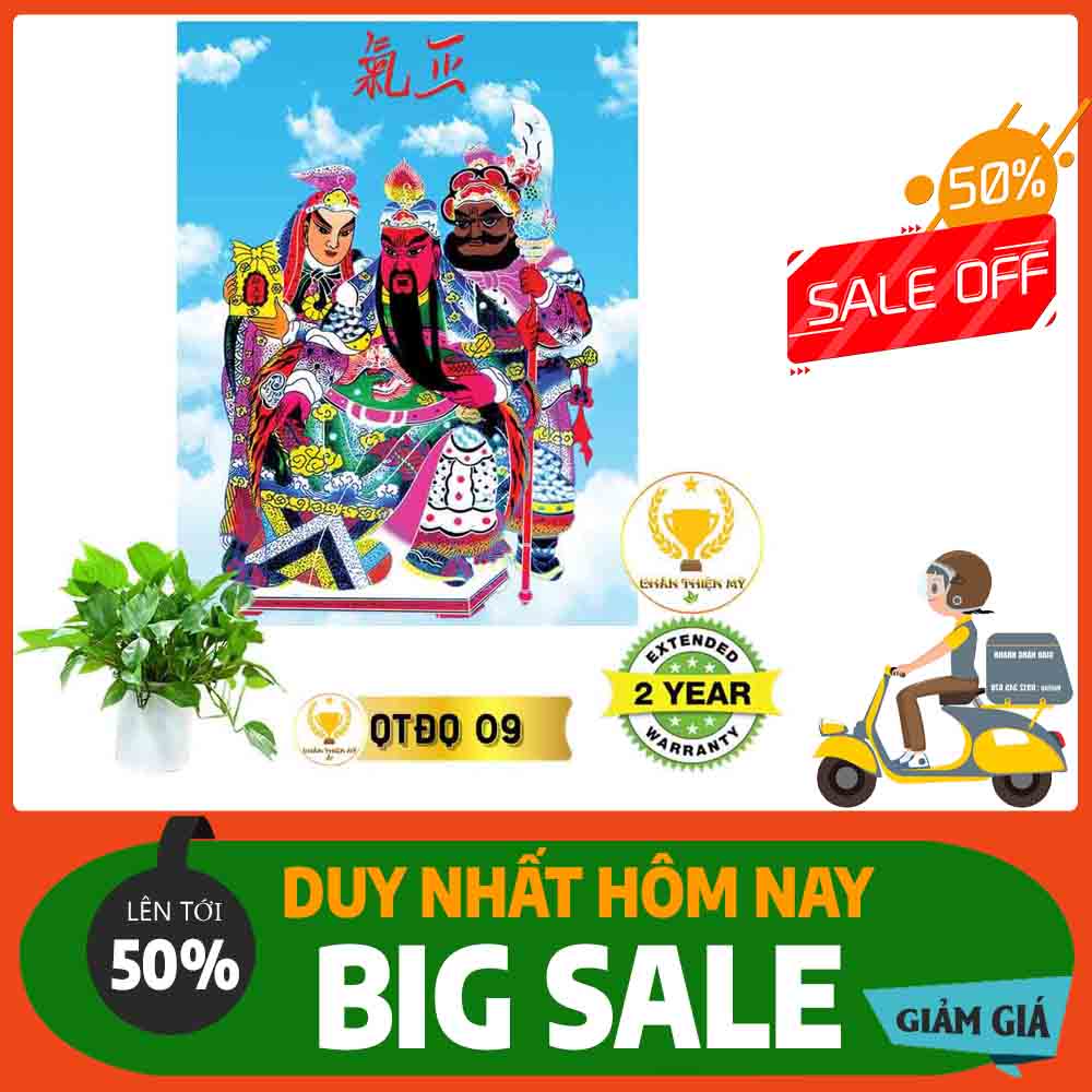 Tranh Quan Thánh Đế Quân MS 09