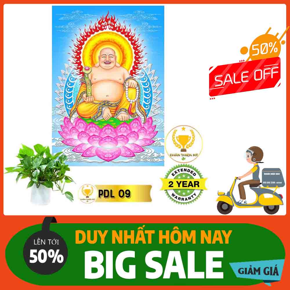 Tranh Phật Di Lặc MS 09