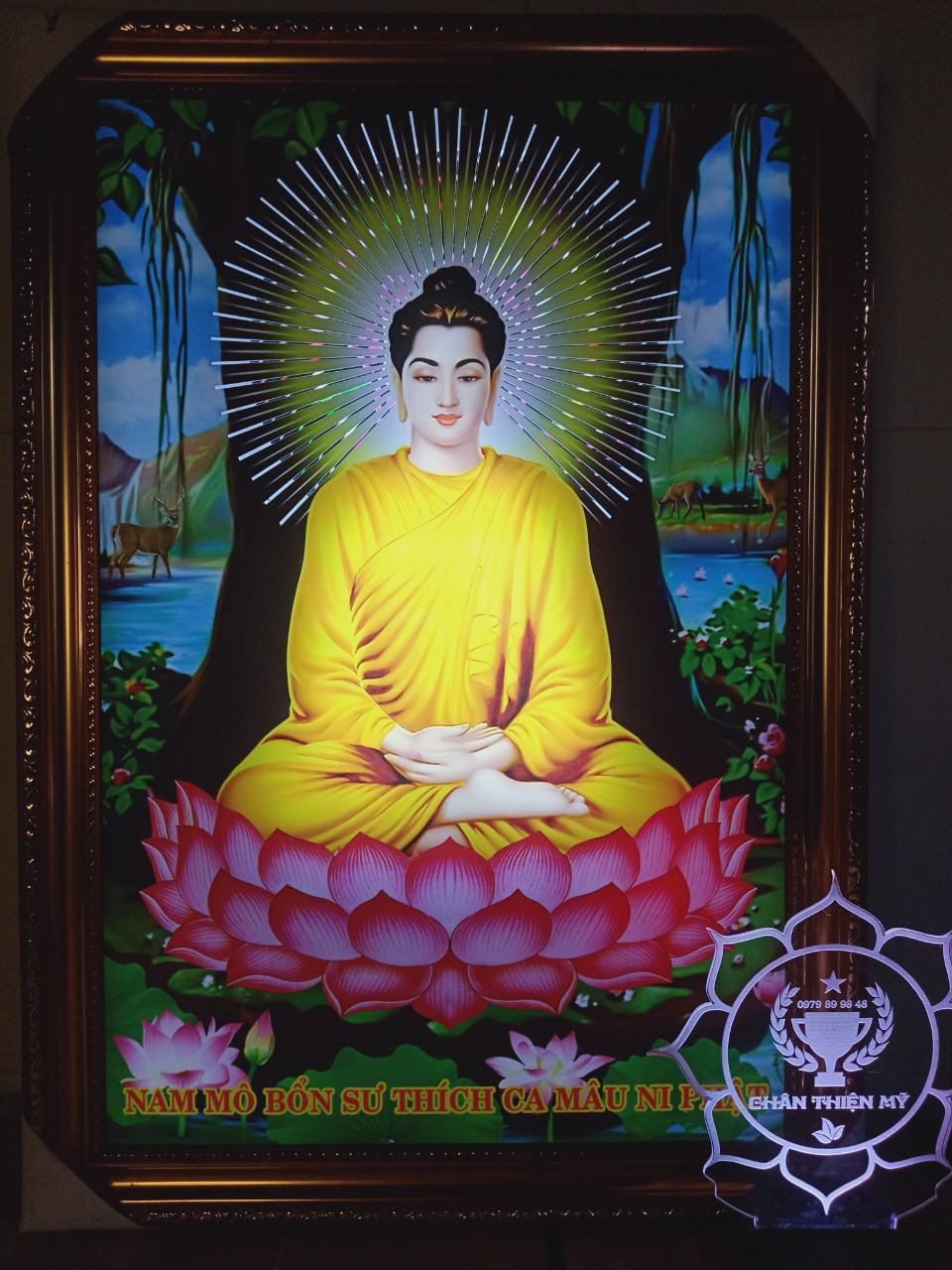 Tranh Phật Thích Ca Mâu Ni MS 09