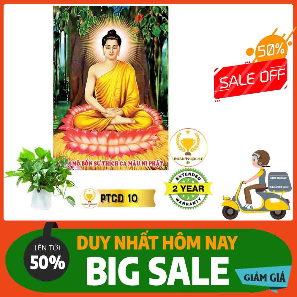 Tranh Phật Thích Ca Mâu Ni MS 10