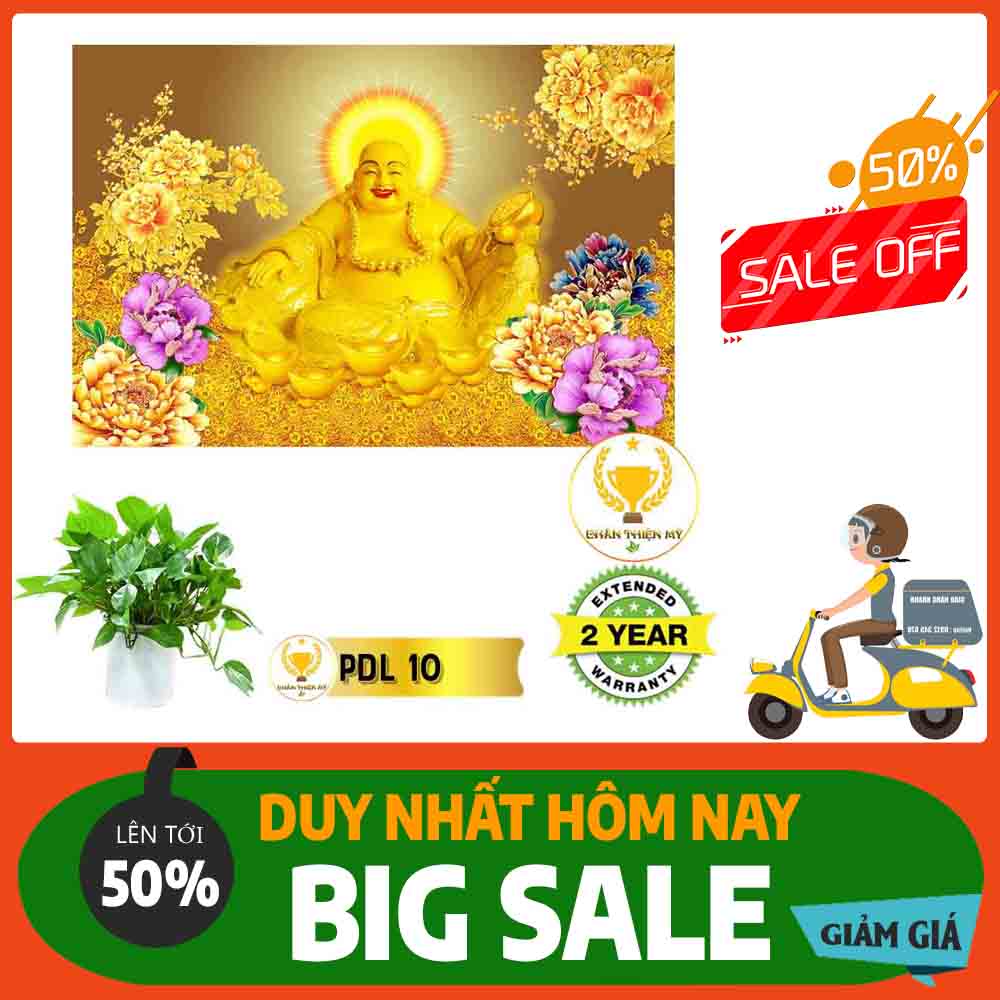 Tranh Phật Di Lặc MS 10