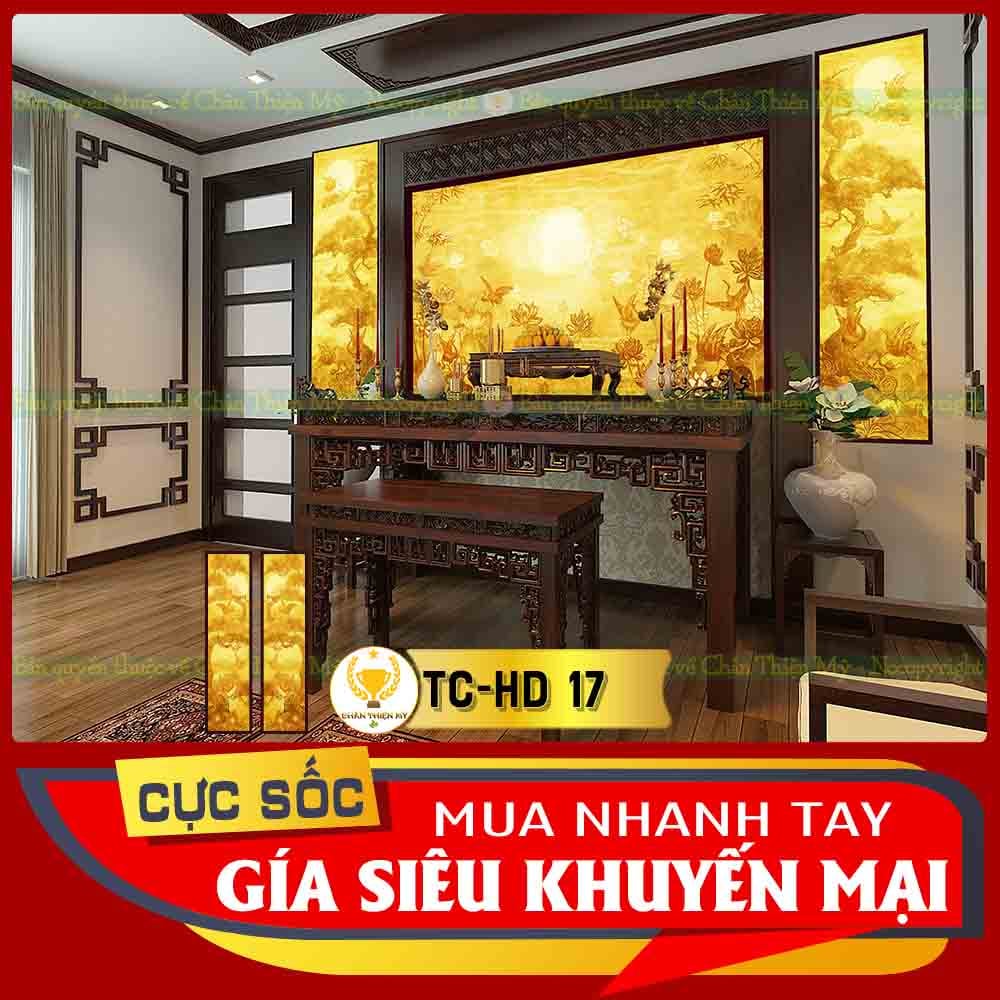 Tranh trúc chỉ in đôi dọc TC_HD 17