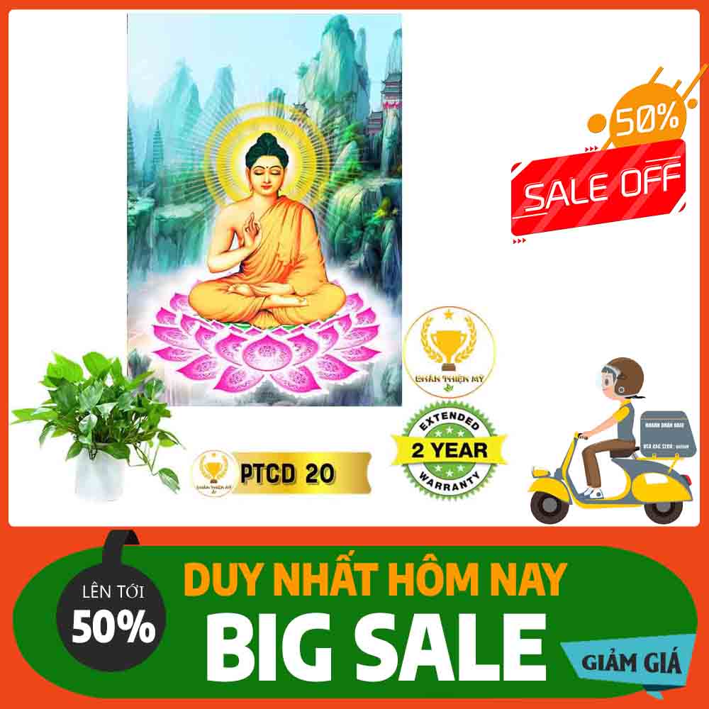 Tranh Phật Thích Ca Mâu Ni MS 20