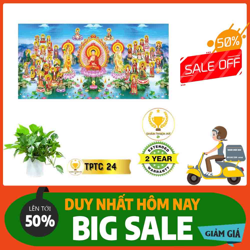 Tranh Tây phương Tam Thánh