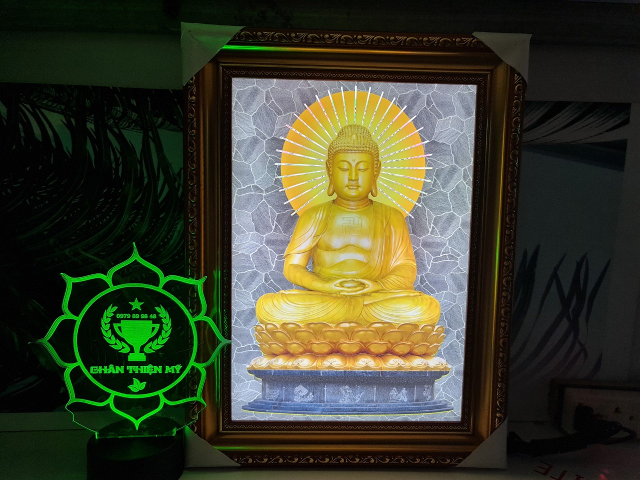 Tranh Phật A Di Đà MS 37