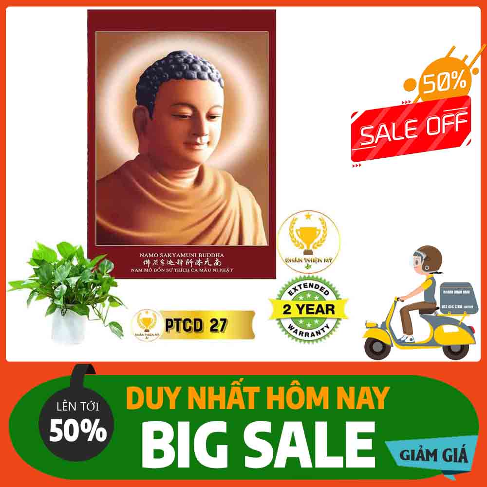 Tranh Phật Thích Ca Mâu Ni MS 27