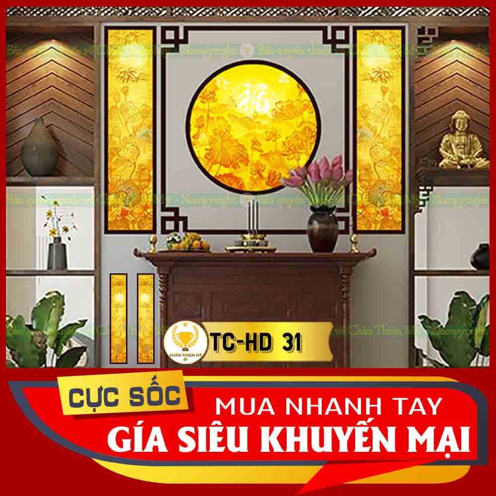 Tranh trúc chỉ in đôi dọc TC_HD 31