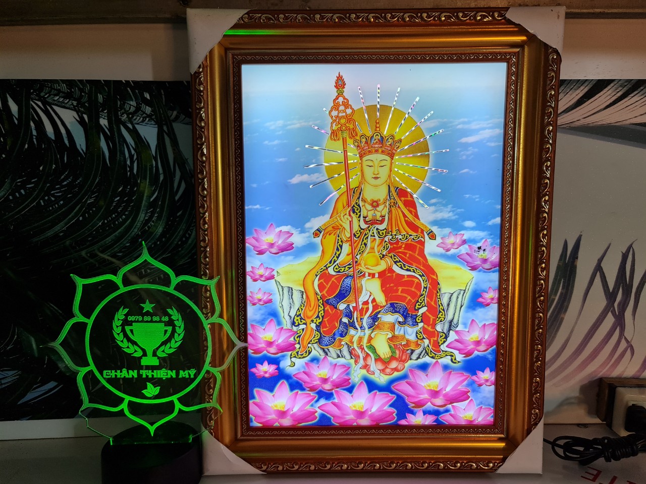 Tranh Địa Tạng Vương Bồ Tát