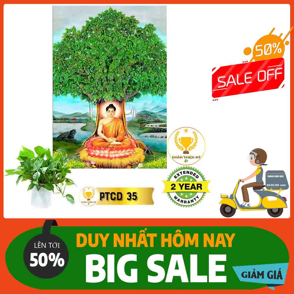 Tranh Phật Thích Ca Mâu Ni MS 35