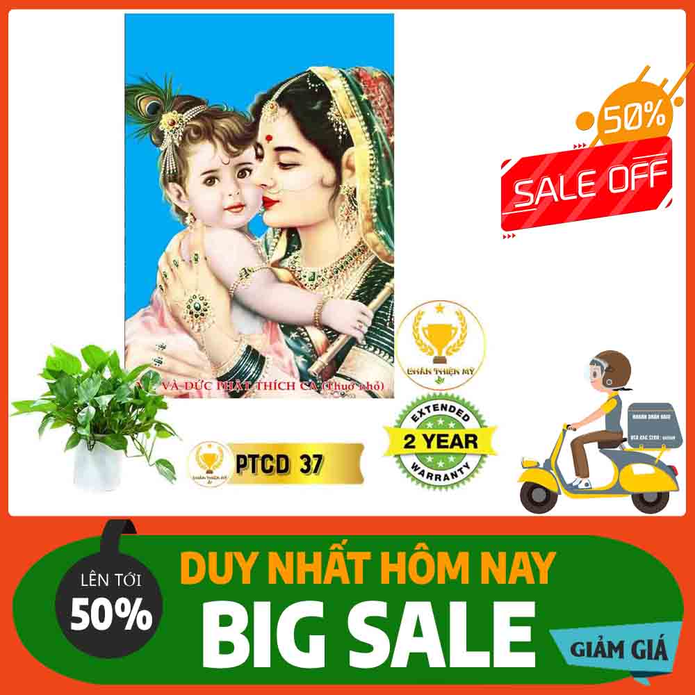 Tranh Phật Thích Ca Mâu Ni MS 37