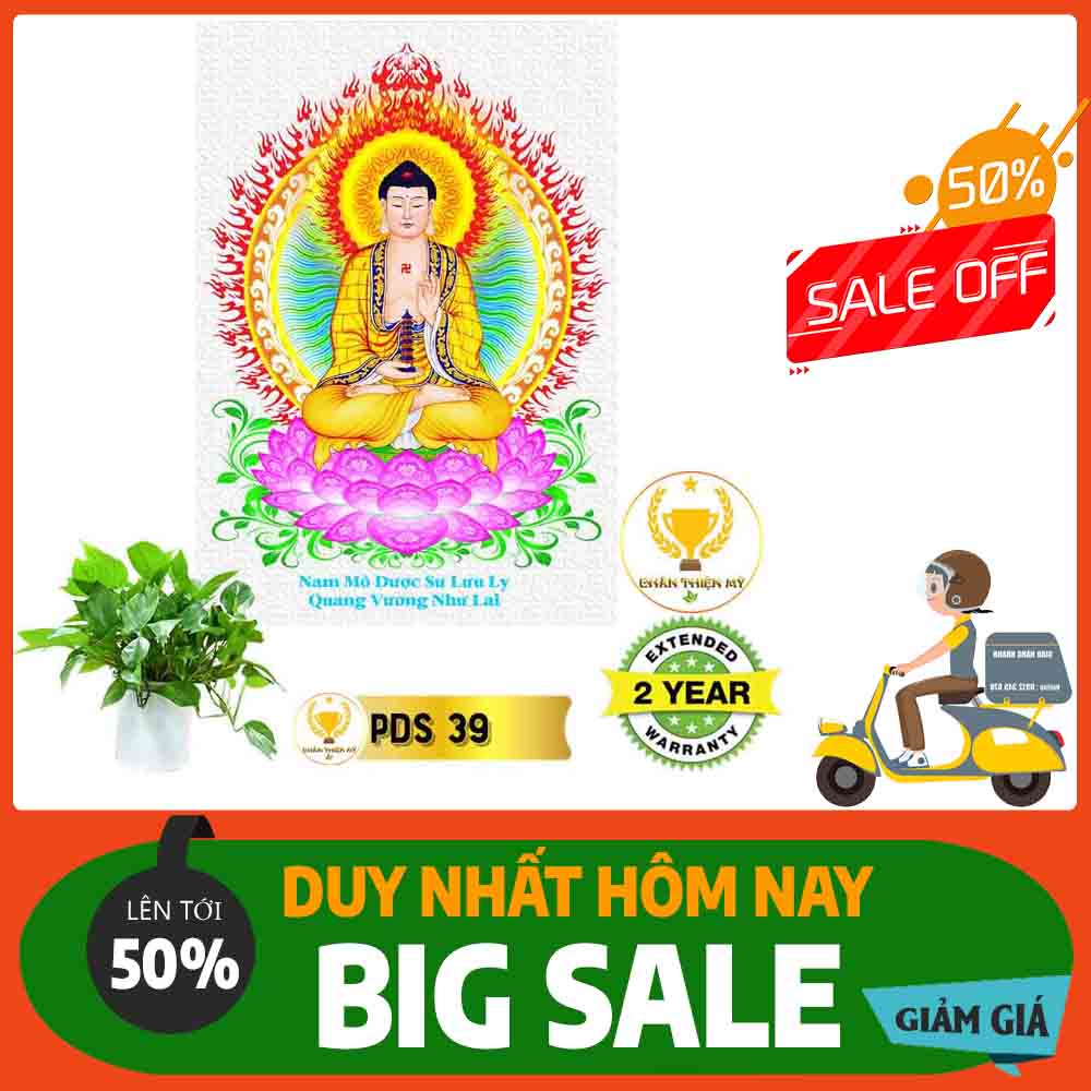 Tranh Phật Dược Sư  MS 39