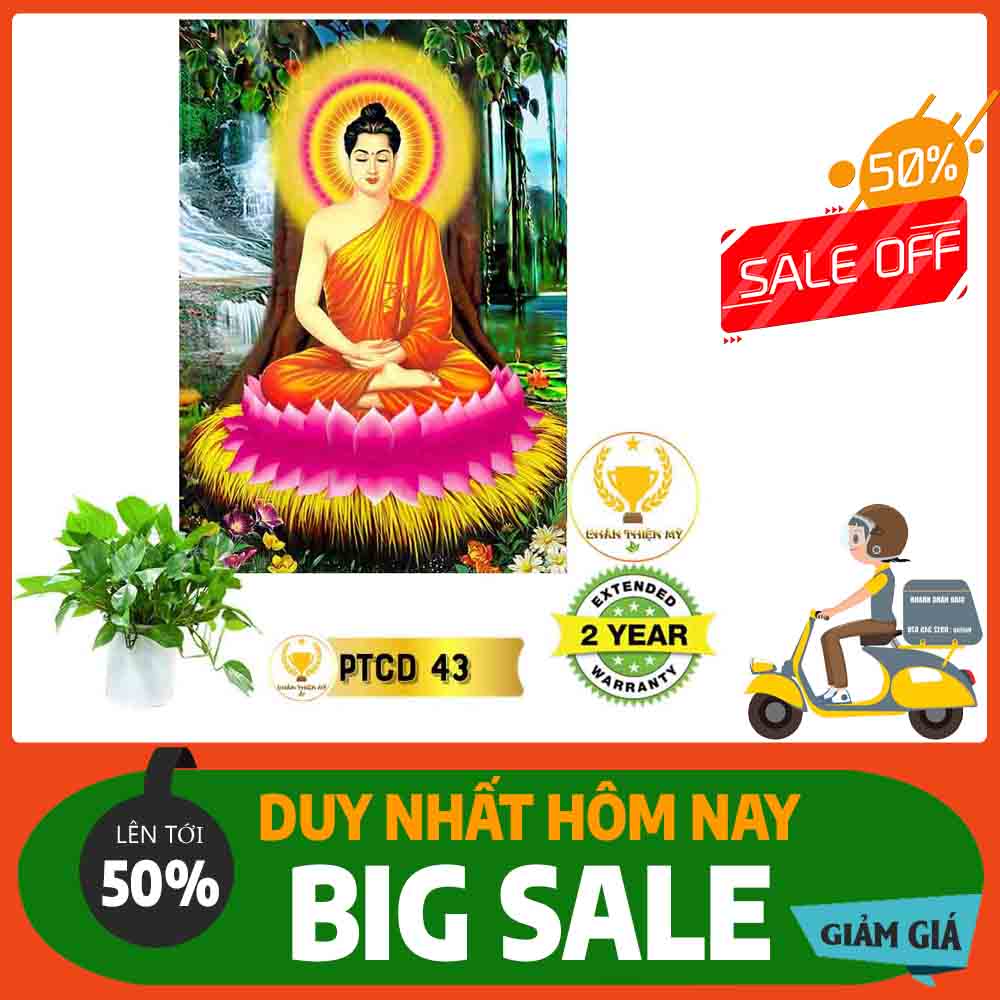 Tranh Phật Thích Ca Mâu Ni MS 43