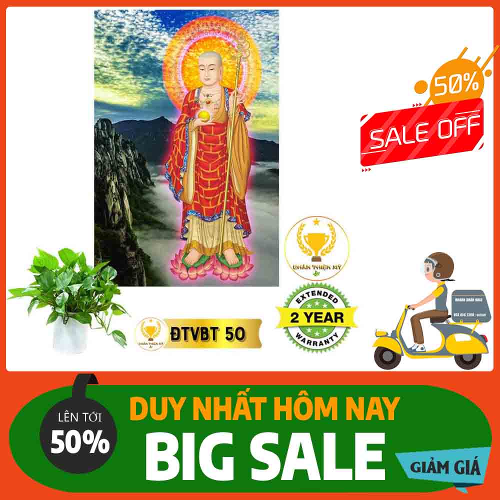 Tranh Địa Tạng Vương Bồ Tát MS 50