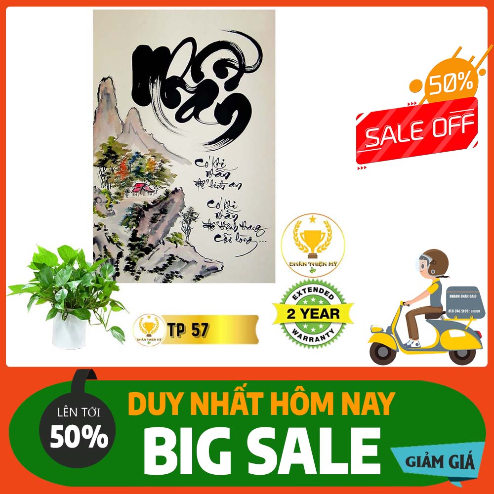 Tranh Thư Pháp MS 57