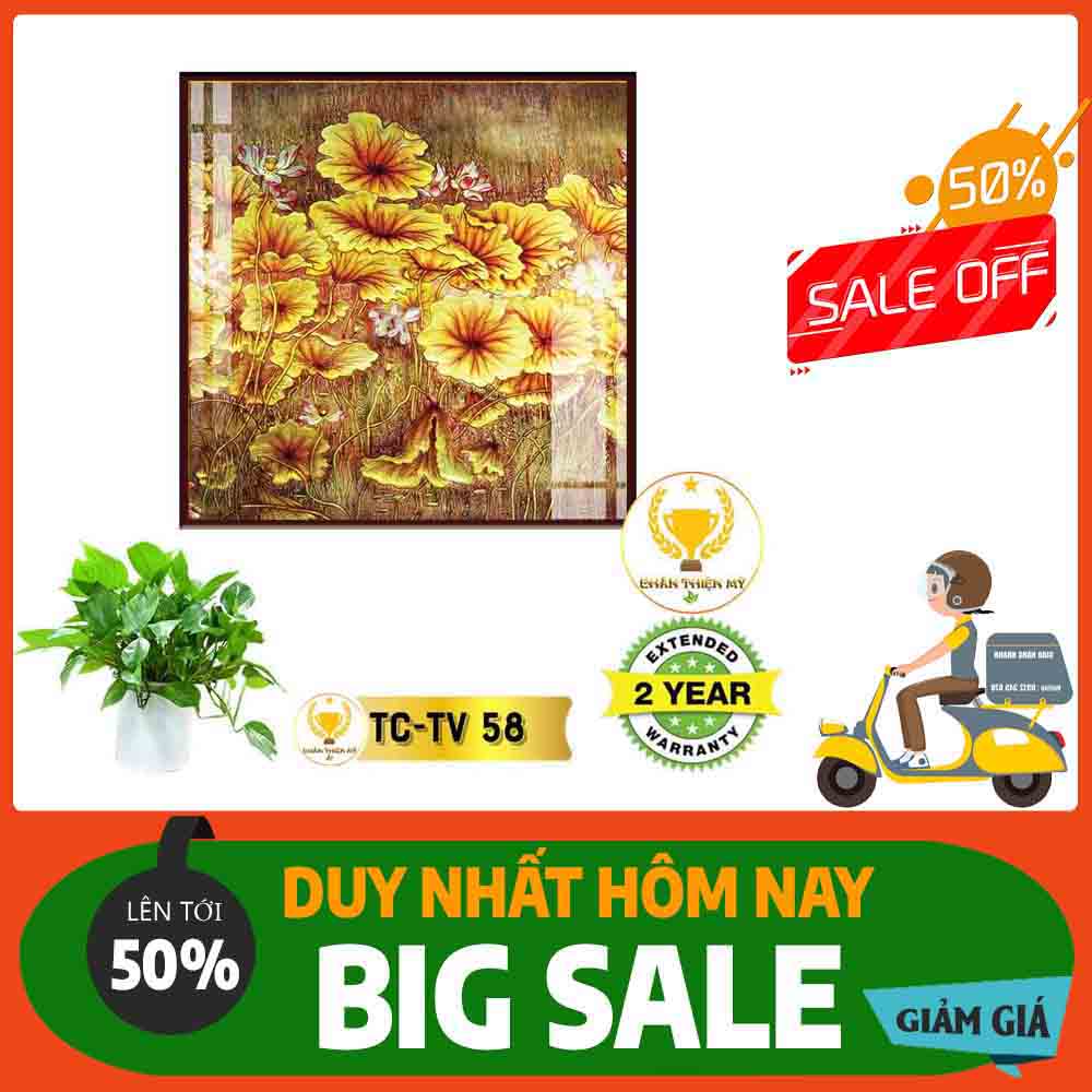 Tranh trúc chỉ in vuông MS 58