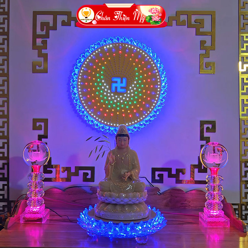 Đèn Led Bàn Thờ Phật: Giải Pháp Ánh Sáng Linh Thiêng Cho Không Gian Thờ Cúng