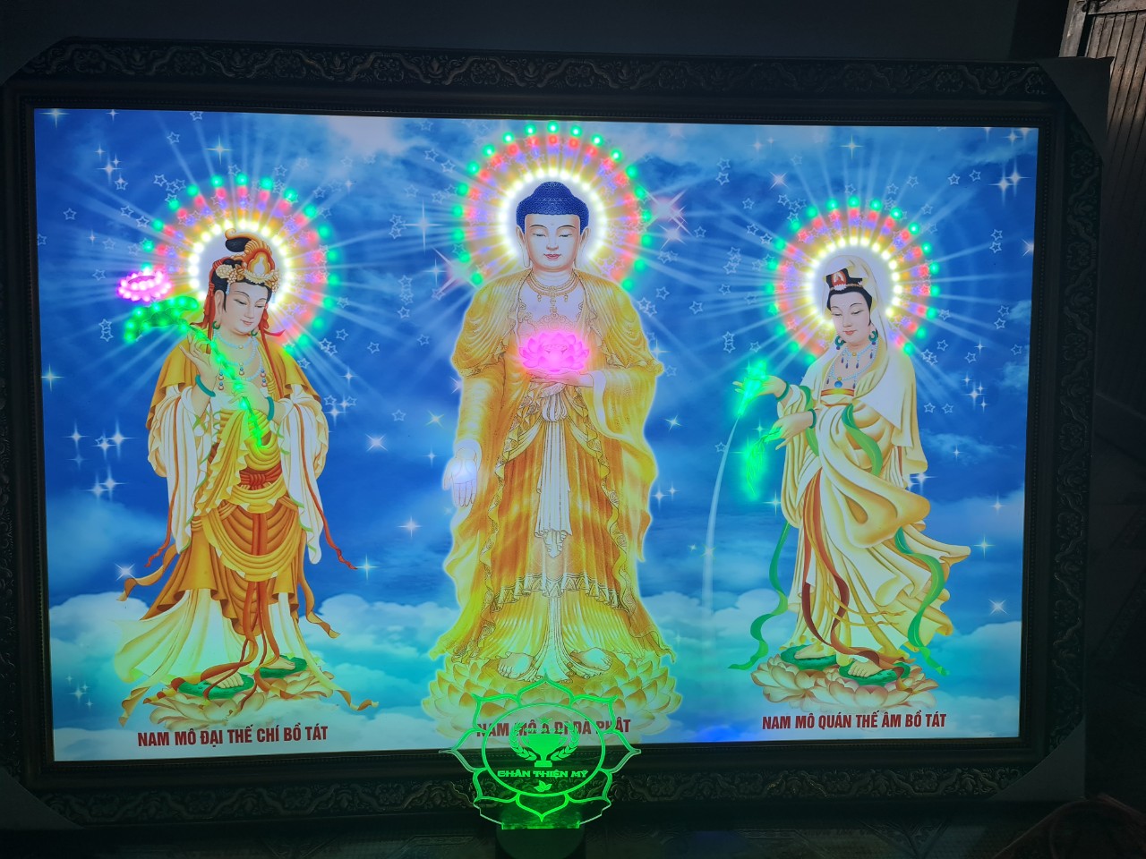 Tranh Tam Thế Phật