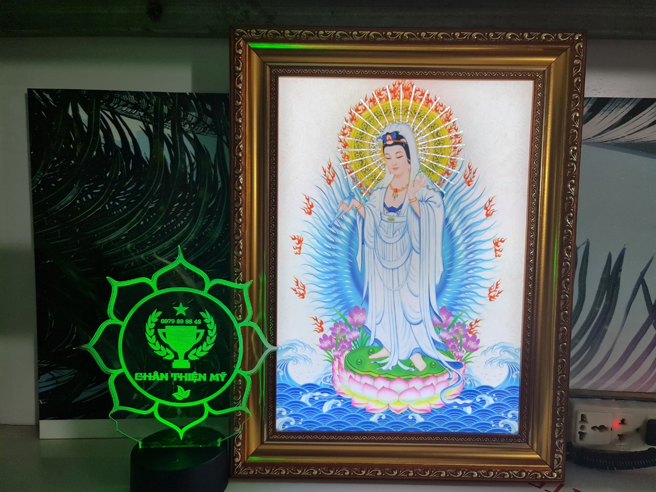 Tranh Quan Thế Âm Bồ Tát MS 30