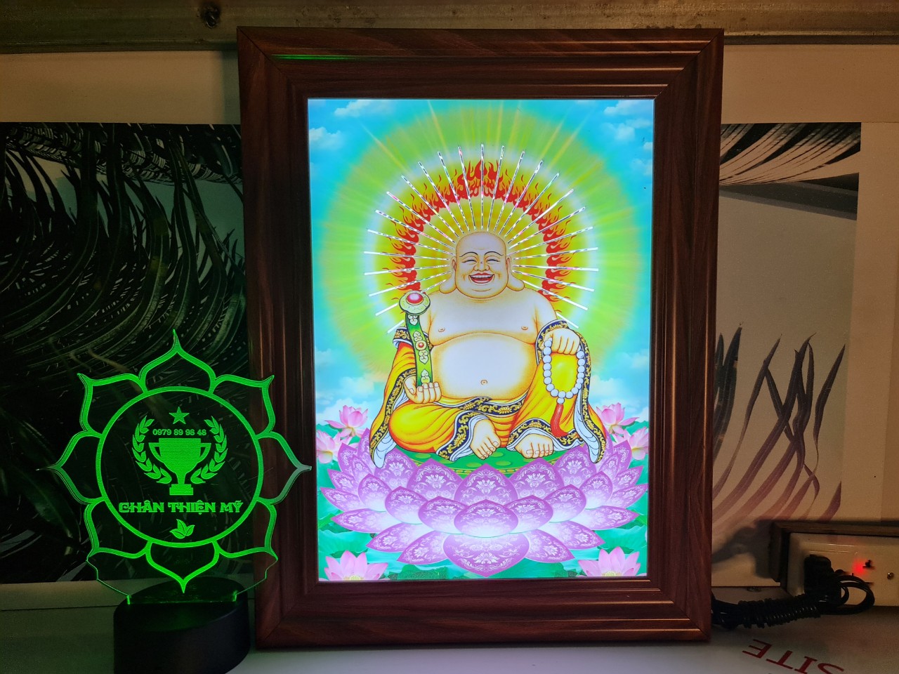 Tranh Phật Di Lặc MS 10