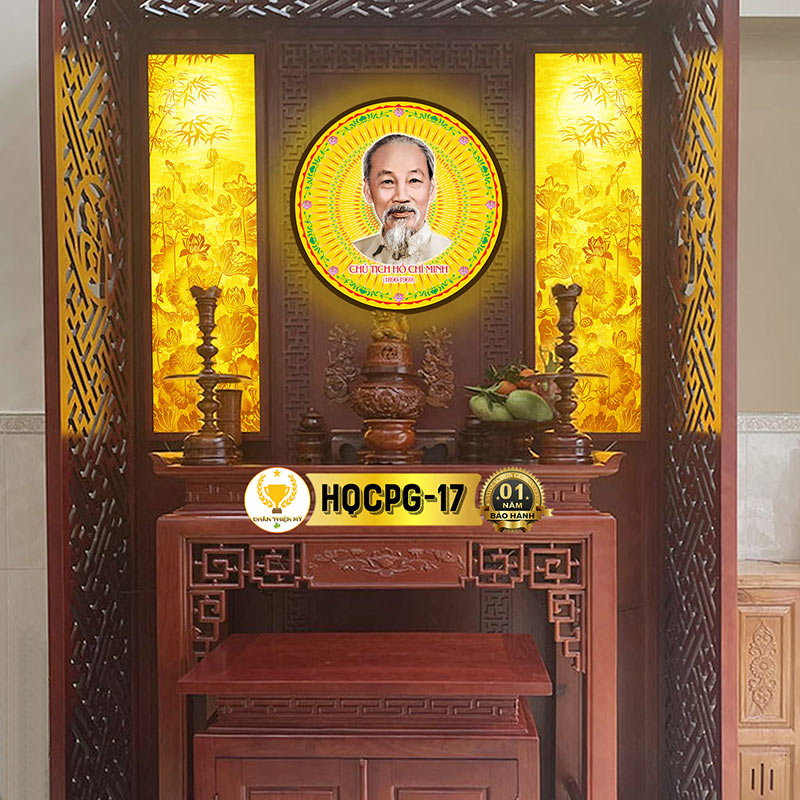 Hào Quang Cơ Phật Giáo Chủ Tịch Hồ Chí Minh CHÂN THIỆN MỸ, Đèn ...