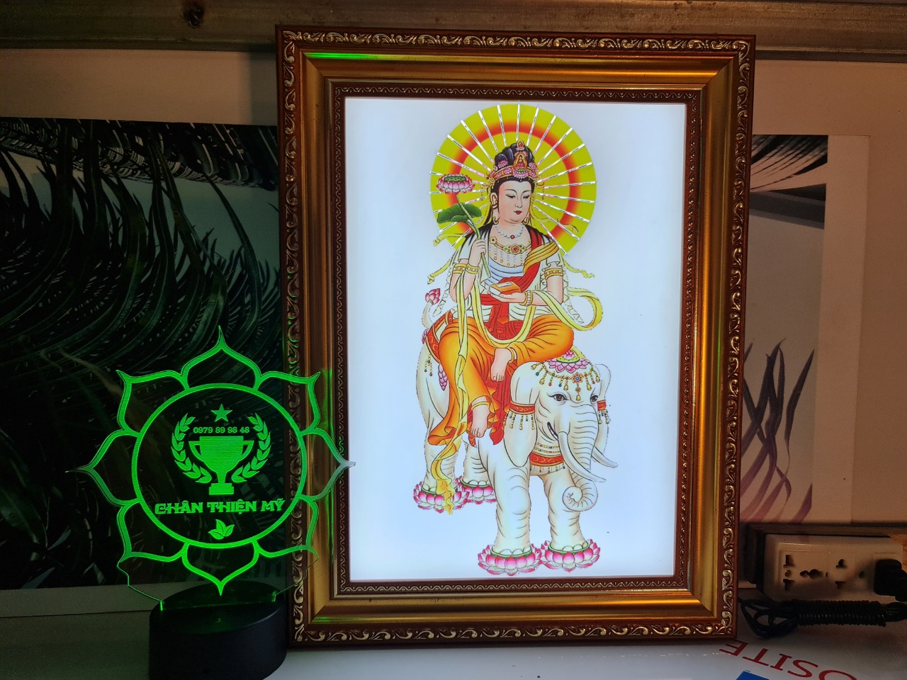 Tranh Phổ Hiển Bồ Tát