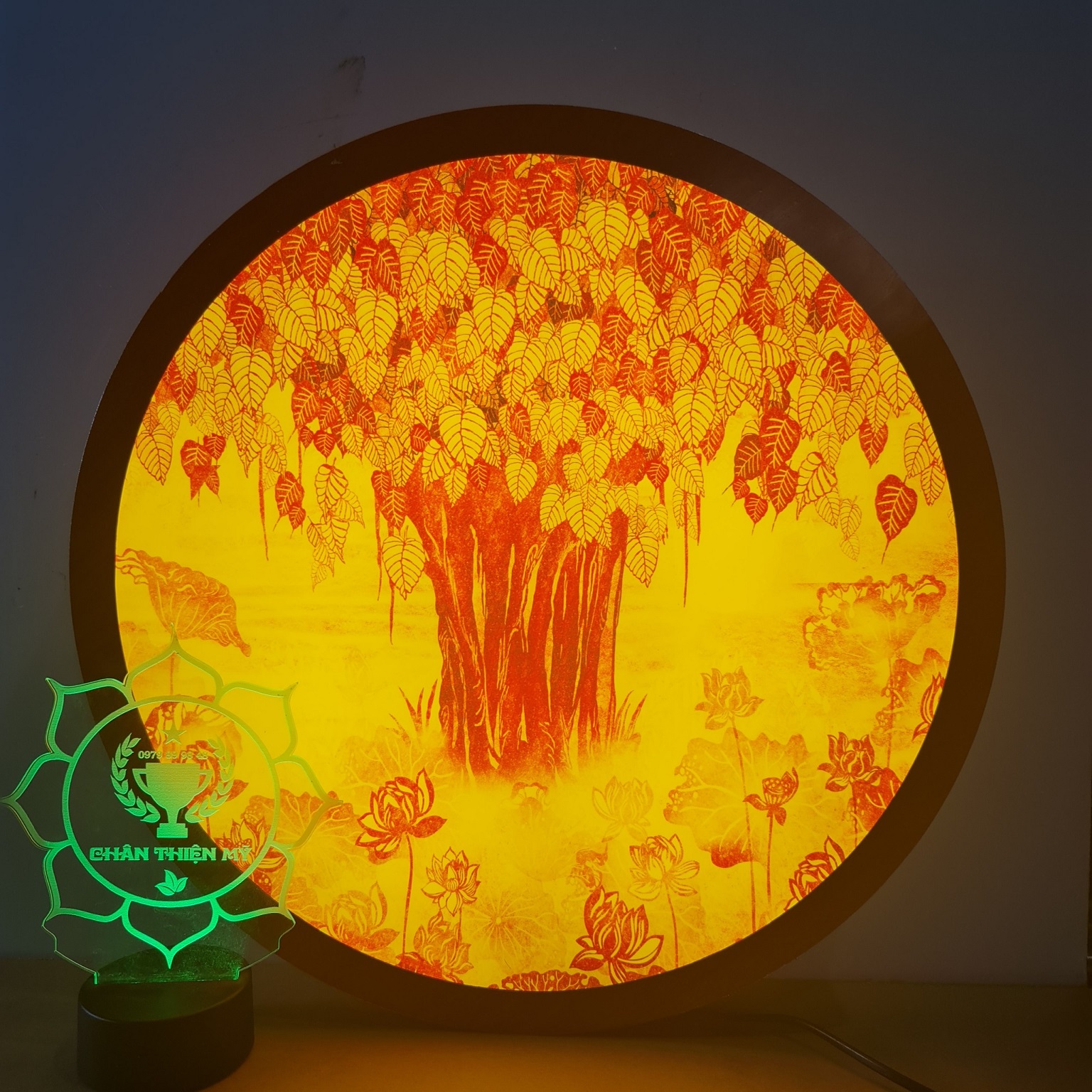 Hào quang trúc chỉ in MS 05