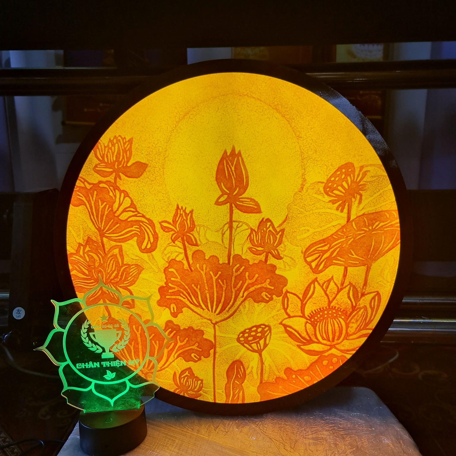 Hào quang trúc chỉ in TC 60