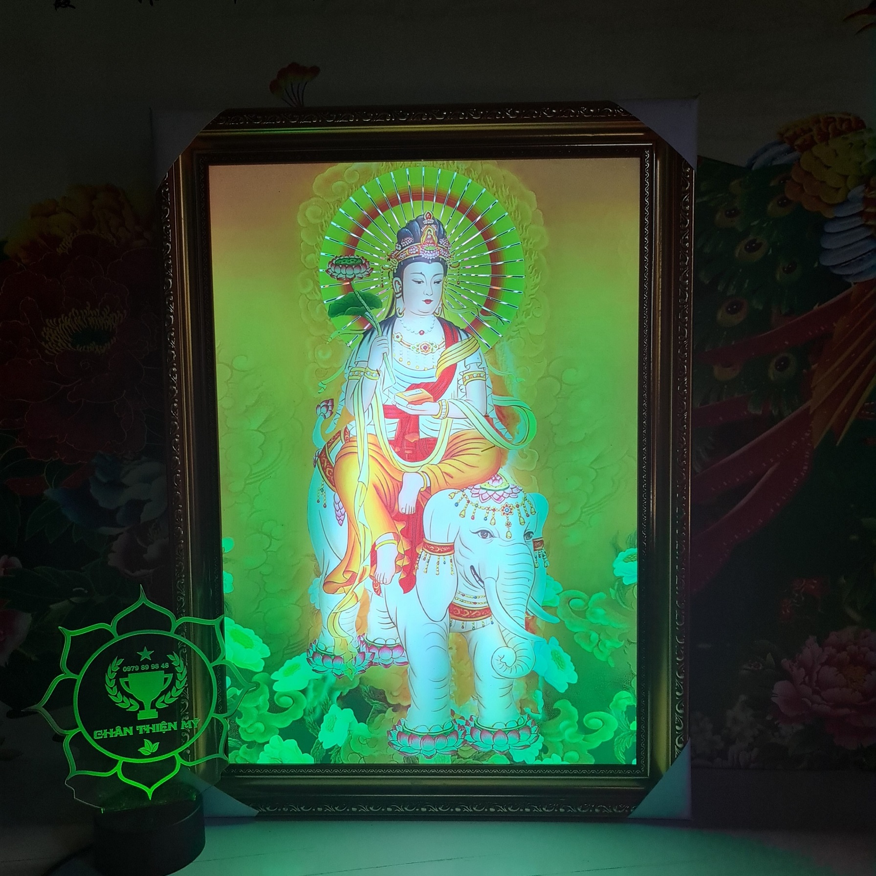 Tranh Phổ Hiển Bồ Tát