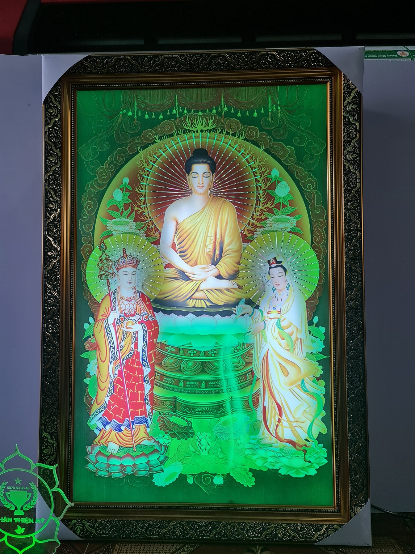 Tranh Địa Tạng Vương Bồ Tát