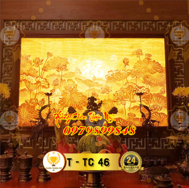 Tranh trúc chỉ in ngang MS 46