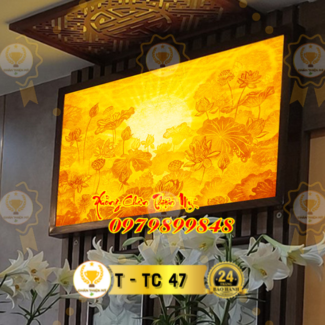 Tranh trúc chỉ in ngang MS 47