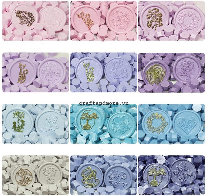 Cách làm và dùng con dấu sáp để có chiếc wax seal